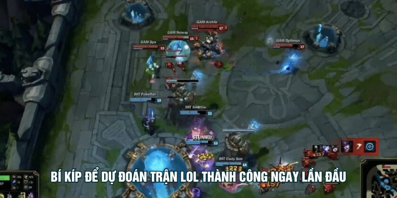Bí kíp để dự đoán trận LOL thành công ngay lần đầu