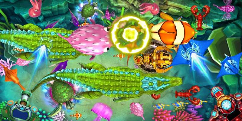 Không gian bắn cá sống động dễ tiếp cận